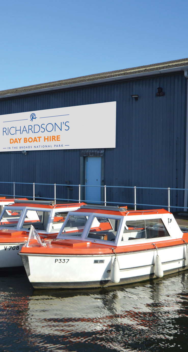 Day Boat Hire on the Norfolk Broads